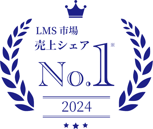 国内LMS市場 売上シェアNo.1 2024
