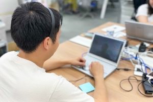 商談中の様子