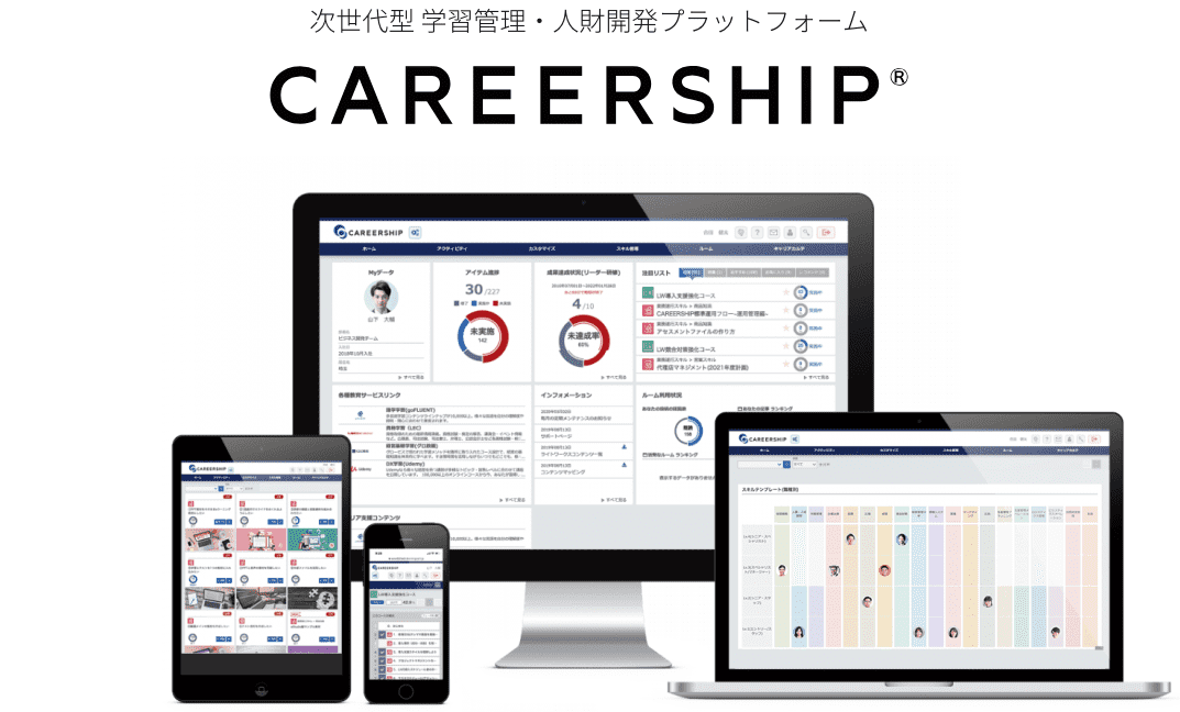 次世代型 学習管理・人材開発プラットフォーム CAREERSHIP