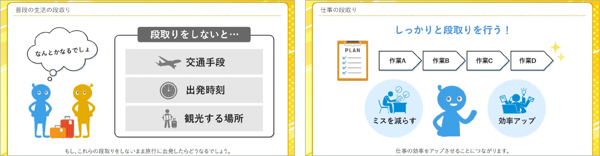 社会人のための段取り入門